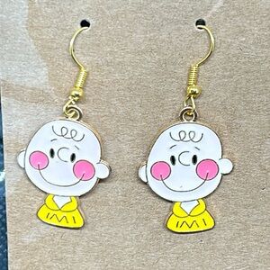 Charlie Brown dangle earrings